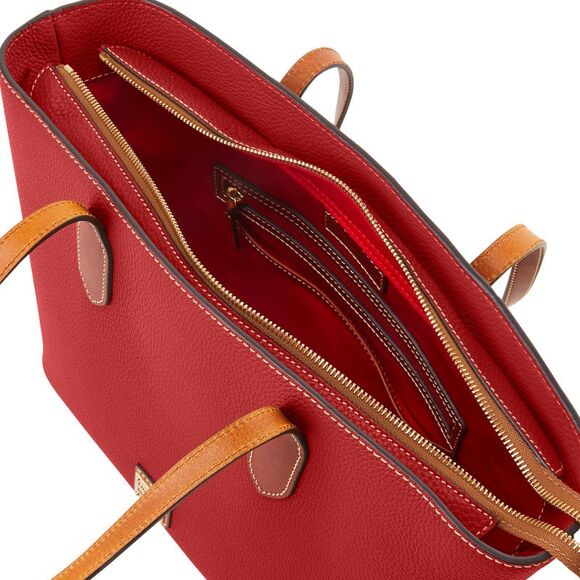 Dooney & Bourke Pebble Grain Tote - Red - Picture 3 of 4